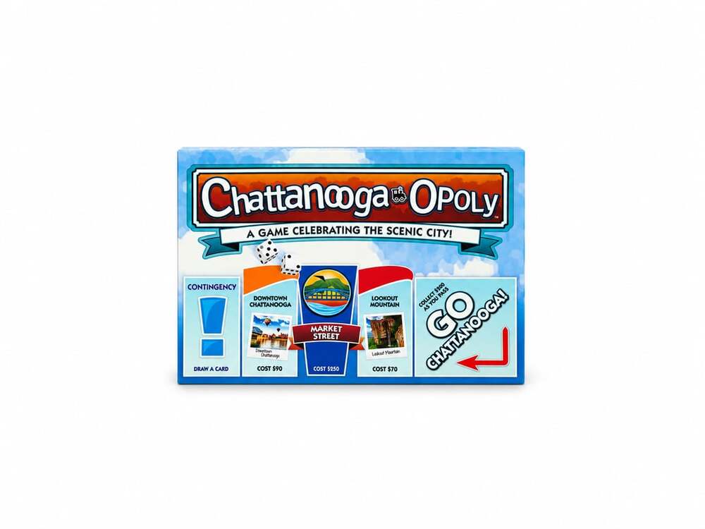 Chattanooga-Opoly Board Game Monopoly New
